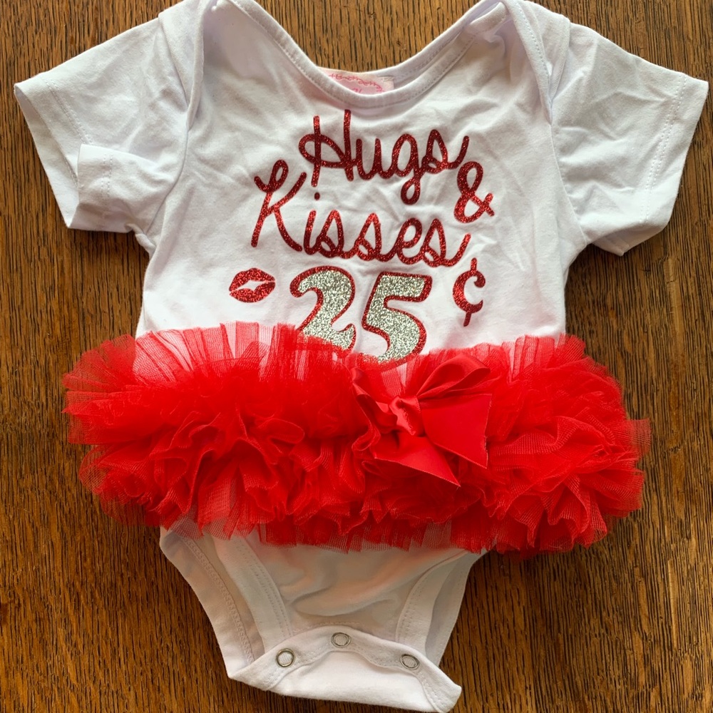 Valentine’s onesie